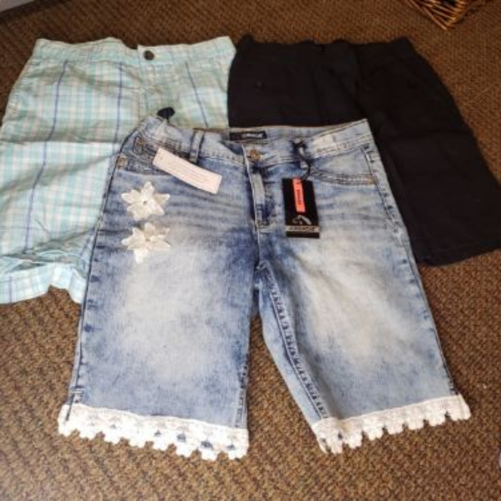 Girls Bermuda shorts (3 pack)
